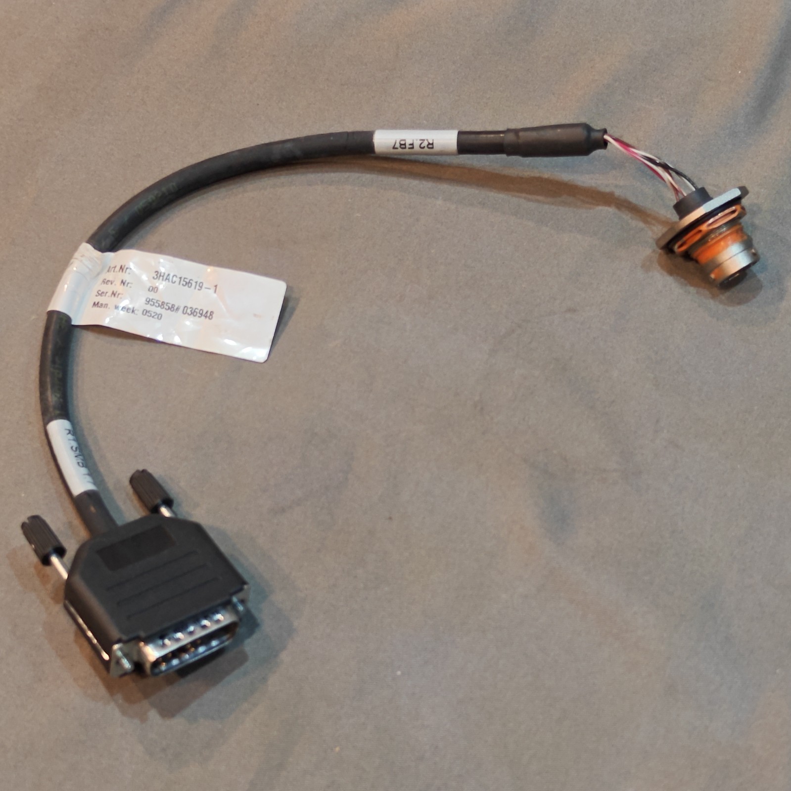 SMB External Axis Cable 3HAC15619-1 Fit For ABB Robot SMB External Axis Cable 3HAC15619-1 Fit For ABB Robot