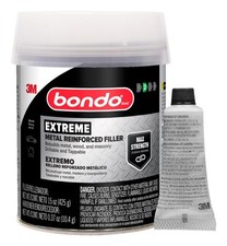 Bondo Metal Reinforced Filler Fast Dry Aluminum Caulk for Auto and Home Repairs picture