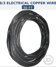 ROMEX 50ft ft 6/3 NM-B WG Wire/Cable Non-Metallic picture