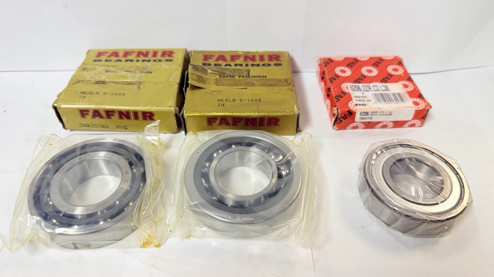 Spindle Bearings Kit For Bridgeport Series 1, Lagun Mill & Any Import 3HP Mills