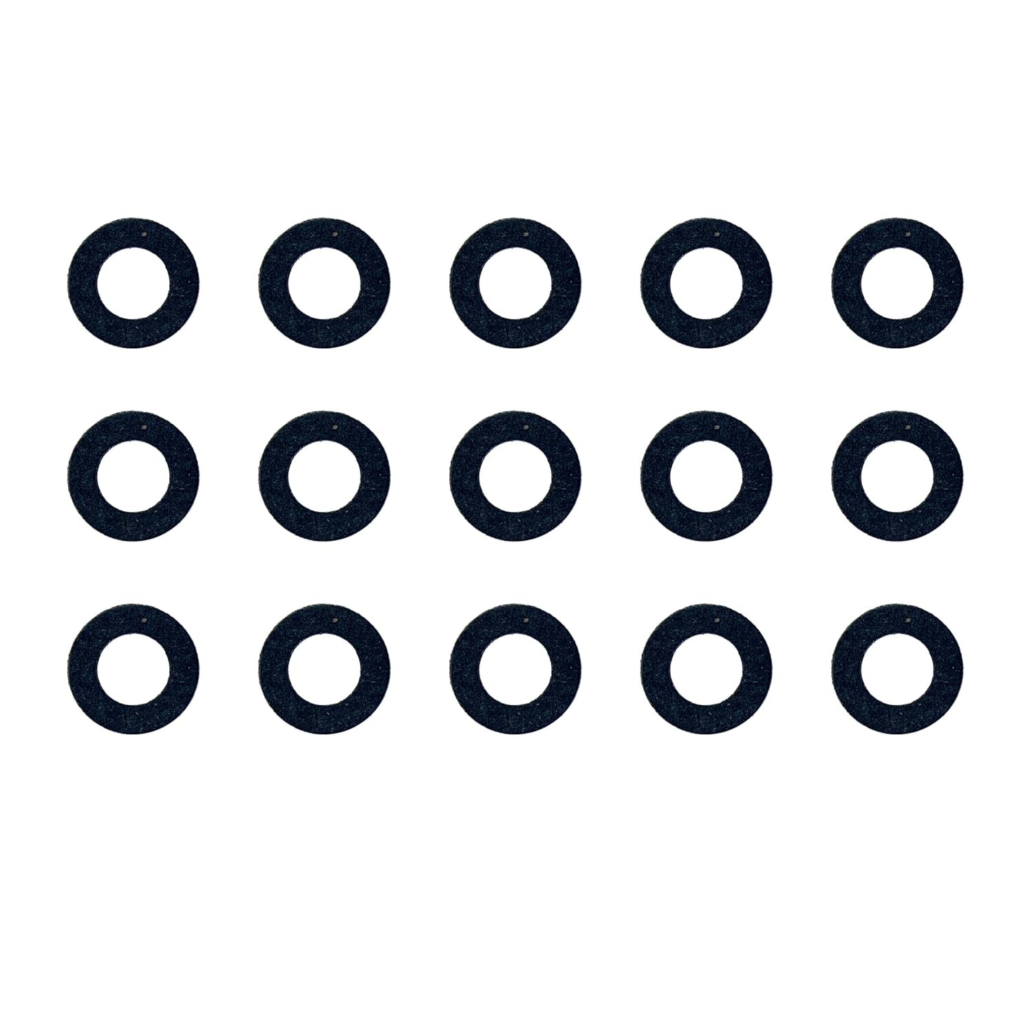 15 Pcs Tohatsu Lower Unit Drain Plug Gasket 332-60006-1, Lube Black 