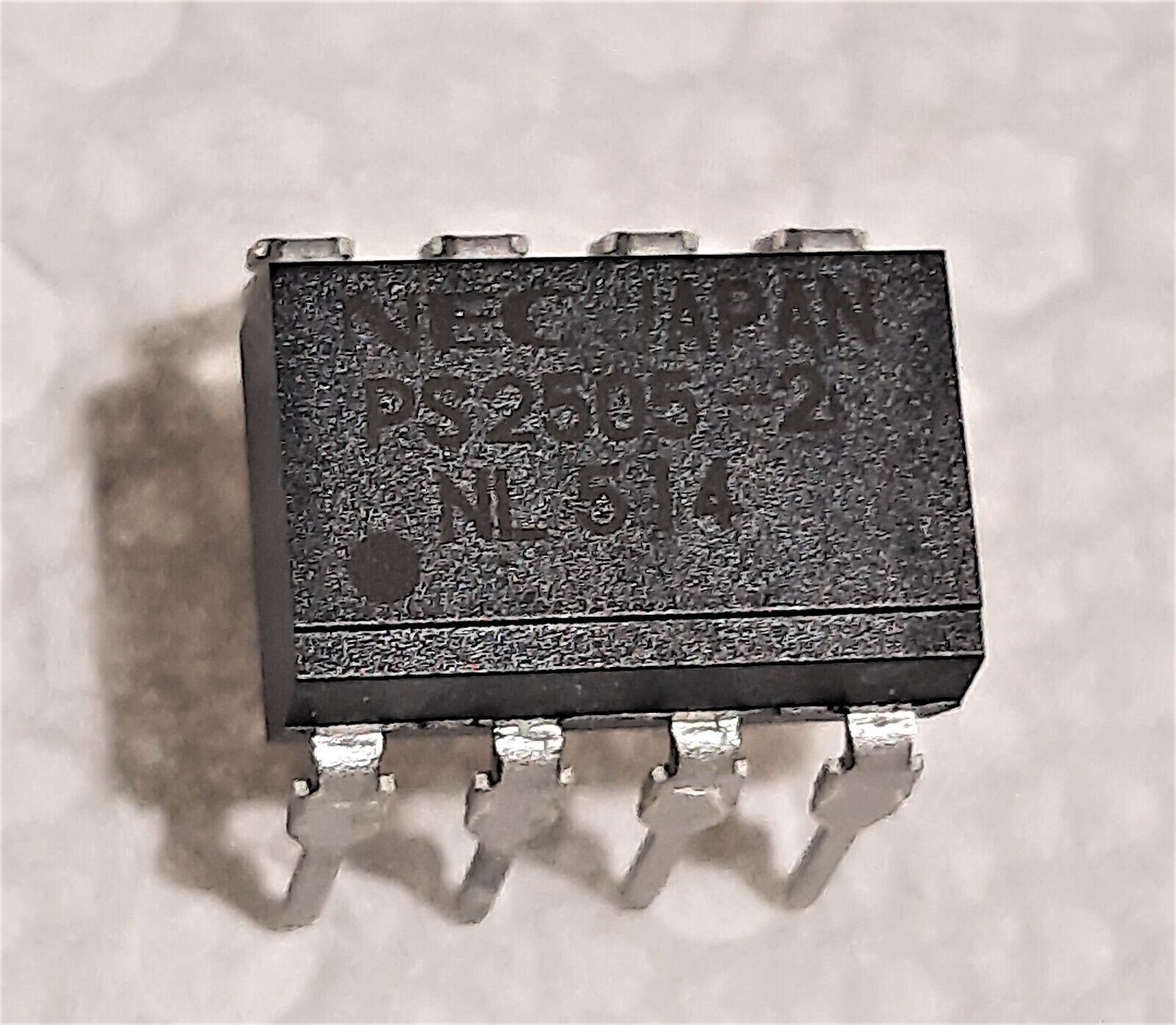 2-pieces of NEC PS2505-2 High Voltage 2-channel Optocoupler in an 8-Pin DIP