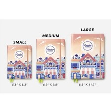 Passion Planner Hardcover Weekly Undated Planner Sunset Ave Small New Package picture