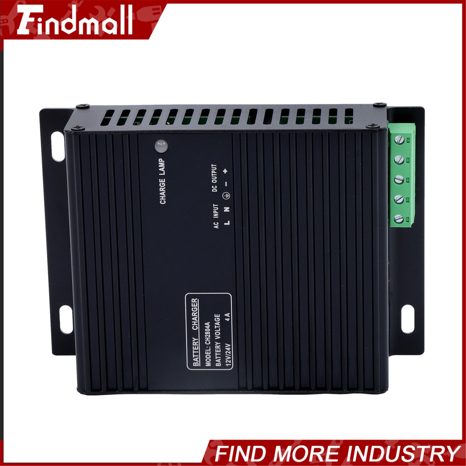 Findmall 12/24V Automatic Start Battery Charger CH2804 For Diesel Generator 4A