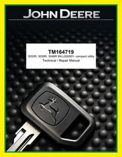 John Deere TM164719 3033R, 3039R, 3046R SN L000001- compact utility tractor tech picture