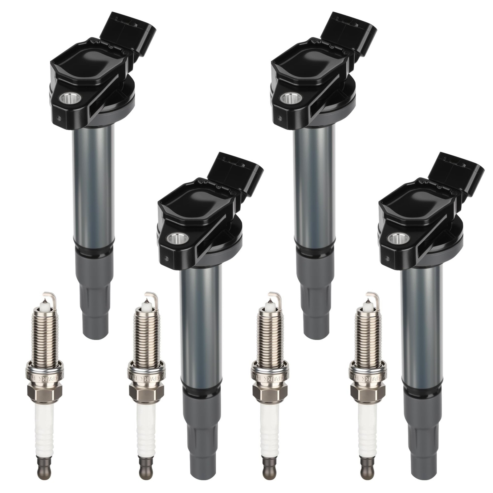 UF596 Ignition Coil Pack & Iridium Spark Plug for Toyota Corolla Matrix