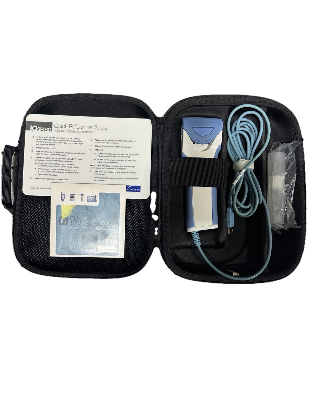Midmark Digital IQspiro Kit USB 2014 w/ Case