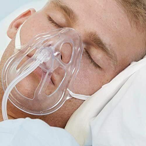 Oxy Mask Adult Plus OP-1125-8 Oxygen Mask Premium Quality with connector