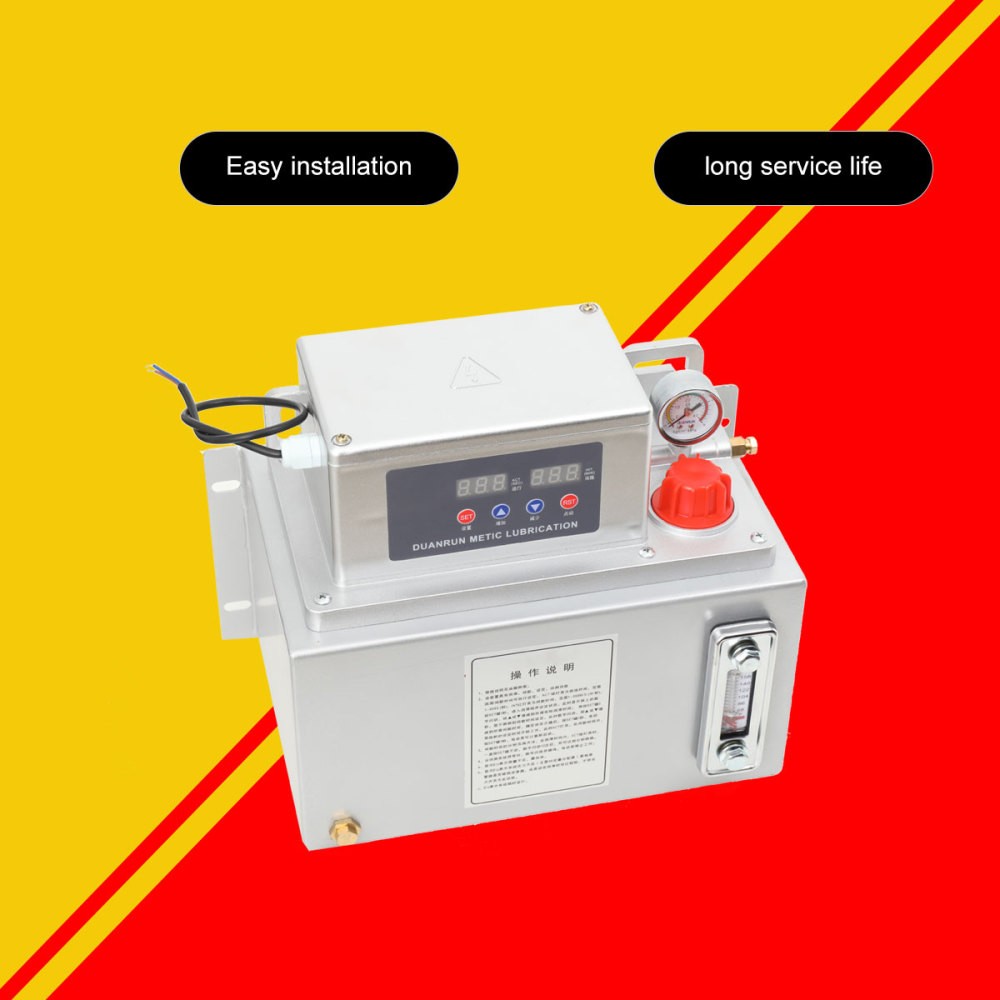 8L Electric Lubrication Pump 110V Automatic Oil Grease For CNC Machine