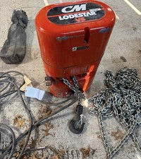 2020 CM Lodestar VS 1 Ton Electric Hoist, Model: L, 50’ Chain - READ DESCRIPTION picture