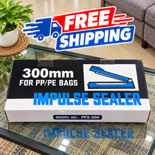 Impulse Heat Sealer Machine Manual Bags, 12 Inch, for Sealing Plastic/Pe PP Bags picture
