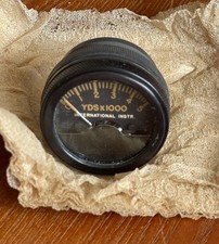 Vintage 1959 International Instruments DC Microammeter 150W NOS Panel Meter NIB picture