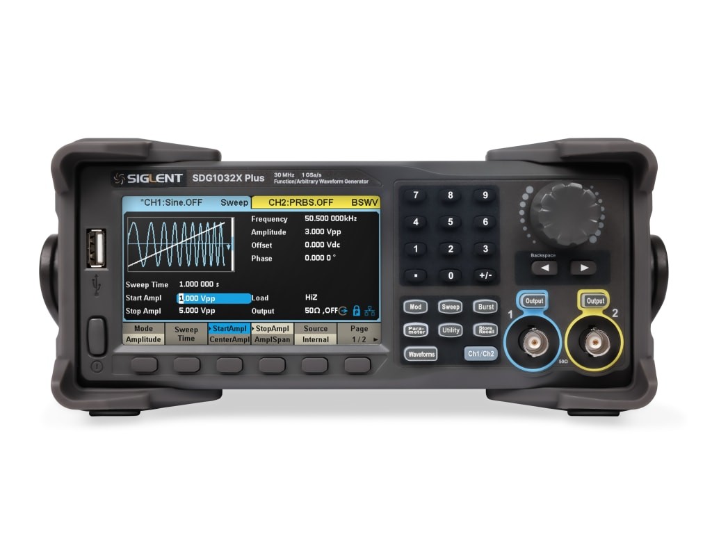Siglent SDG1032X Plus - Function/Arbitrary Waveform Generator (30 MHz / 2
