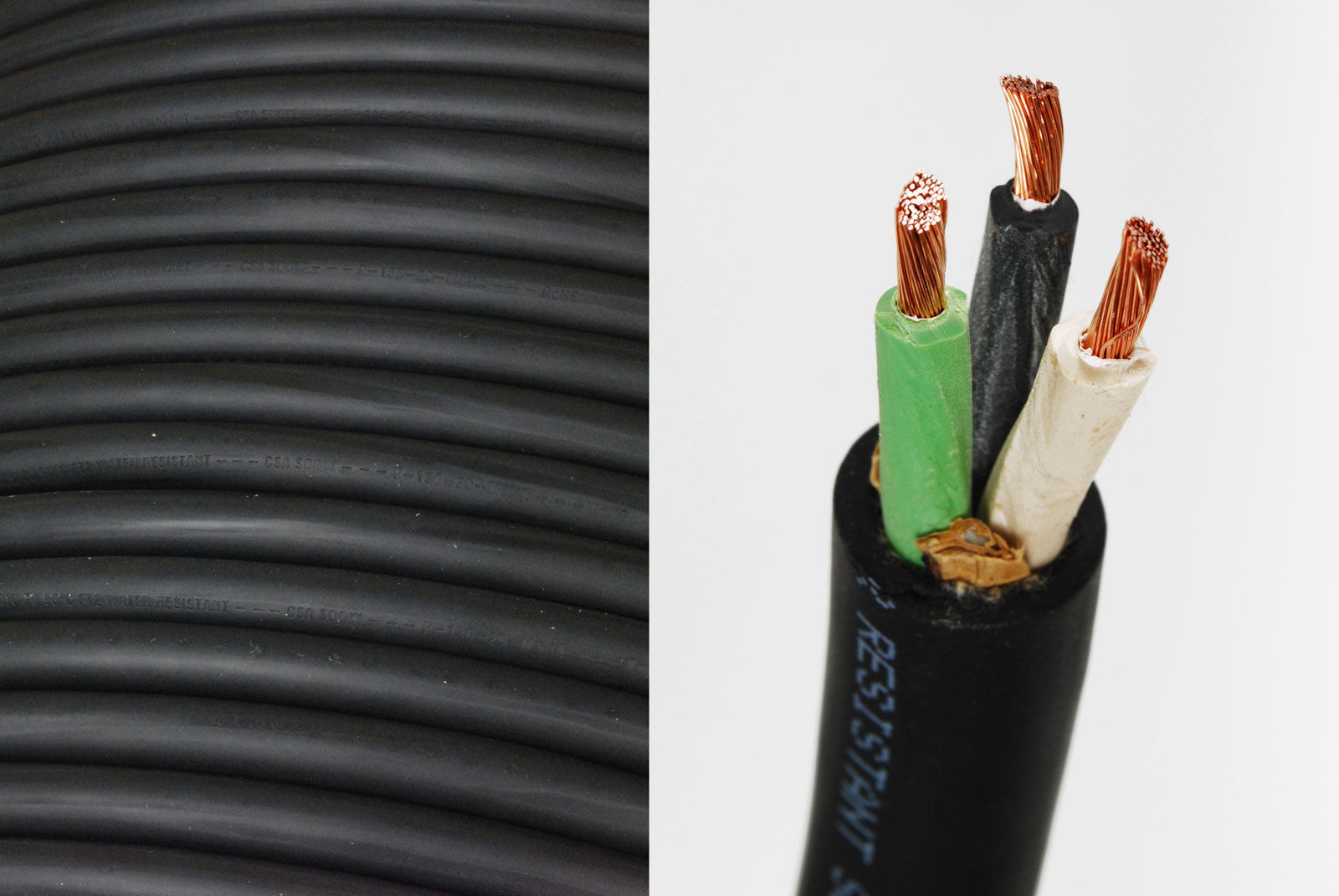 8/3 SOOW SO 600V Portable Power Cord PER/FOOT