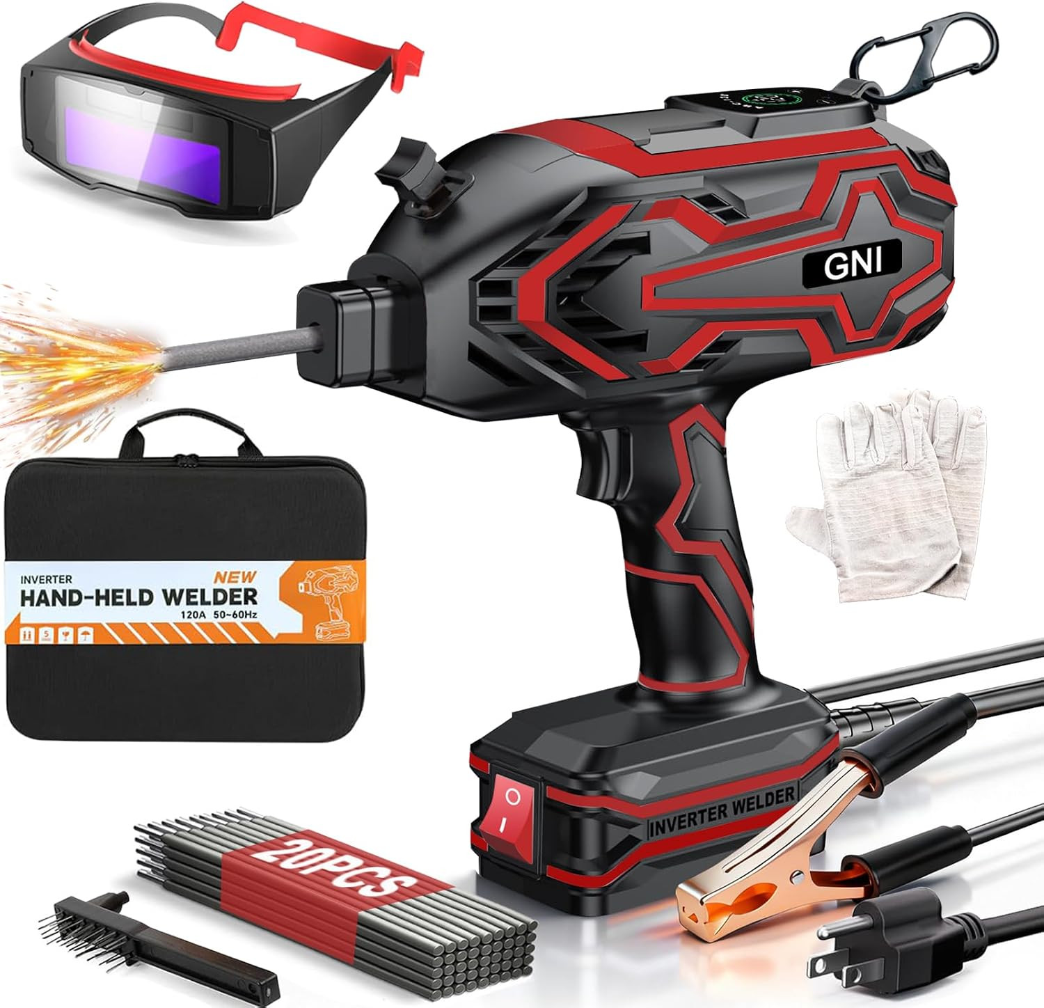 2026 Upgraded Handheld Welder, LED Display Portable Welding Machine