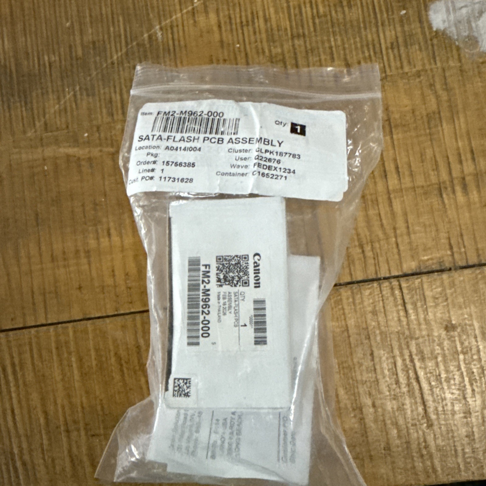 Genuine Canon FM2-M962-000 SATA-Flash PCB Assembly iR-ADV DX 4700 Series OEM(L4)