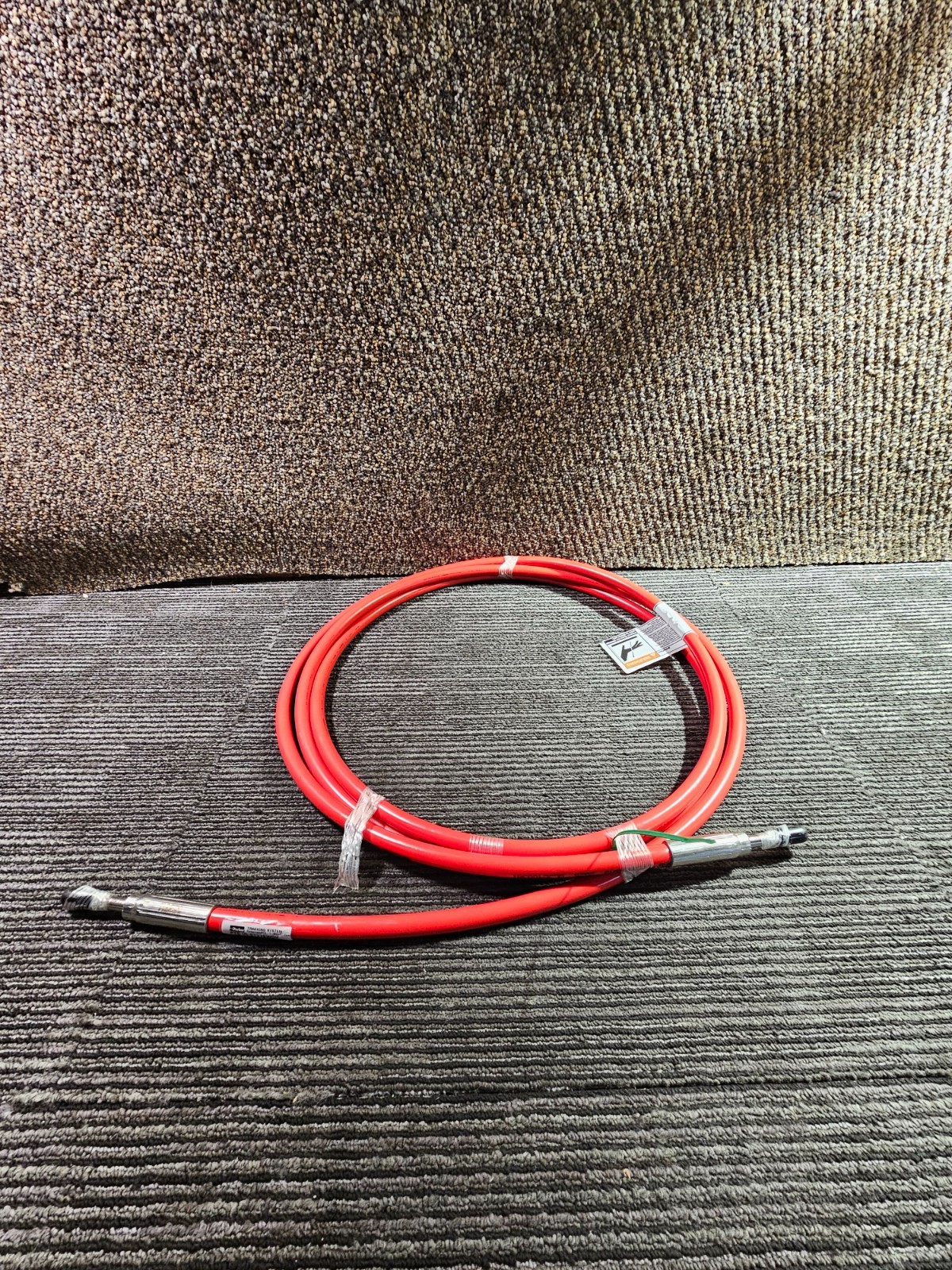 PARKER POLYFLEX 23384 B-400 10' Ultra-High Pressure Water Jetting Hose 58,000PSI