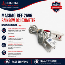 Masimo REF 2696 Rainbow DCI SpO2, SpCO, SpMet Oximeter - Used Good Condition picture