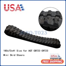 180x72x41 Heavy Duty Tracks for AGT Mini Skid Steer Loaders CBT23 and CRT23 picture
