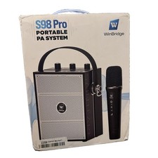 WinBridge S98 PRO Portable PA System - Personal Wireless amplifier With Mic 50W picture