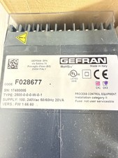 Gefran 2500-0-0-0-W-0-1 Process Contoller picture