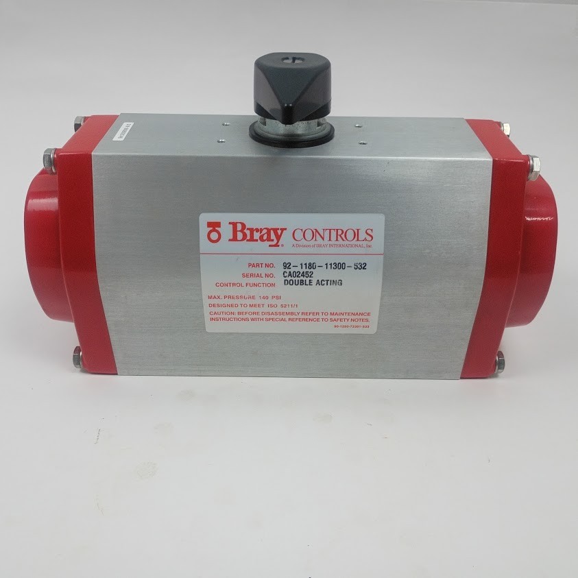 Bray Controls 92-1180-11300-532 Double Acting Pneumatic Actuator 140 PSI