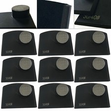 9Pcs Diamond Grinding Round Button Lavina Edco Floor Concrete Grinder Grit 30/40 picture