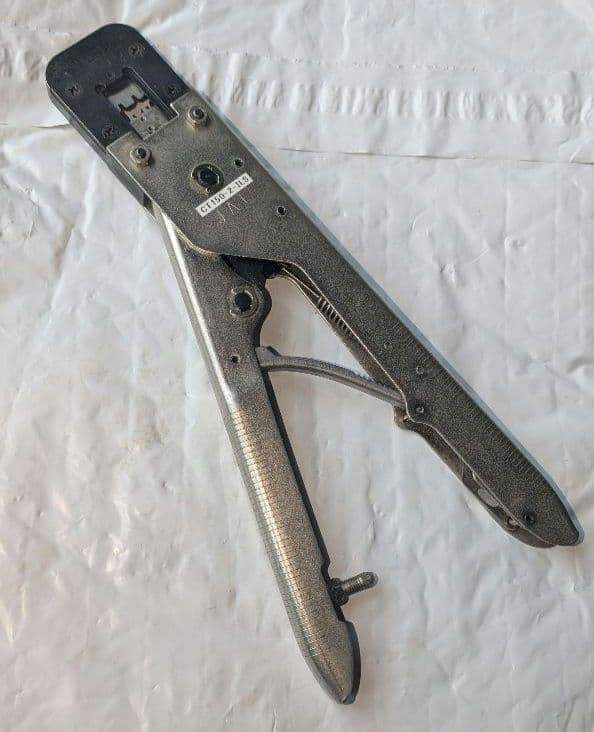 JAE CT150 2 ILS Manual Hand Crimping Tool Electrical Wire Terminal Tool