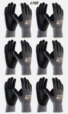 (6-Pairs) PIP 34-874 MaxiFlex Ultimate Micro Foam Nitrile Grip Coated Work Glove picture