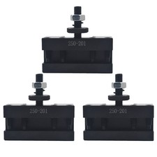 3 Pieces BXA #1 Quick Change Turning & Facing Tool Post Holder 250-201 picture