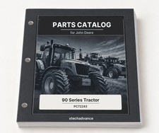 Parts Catalog fits John Deere 90 Series Tractor PC72243 picture