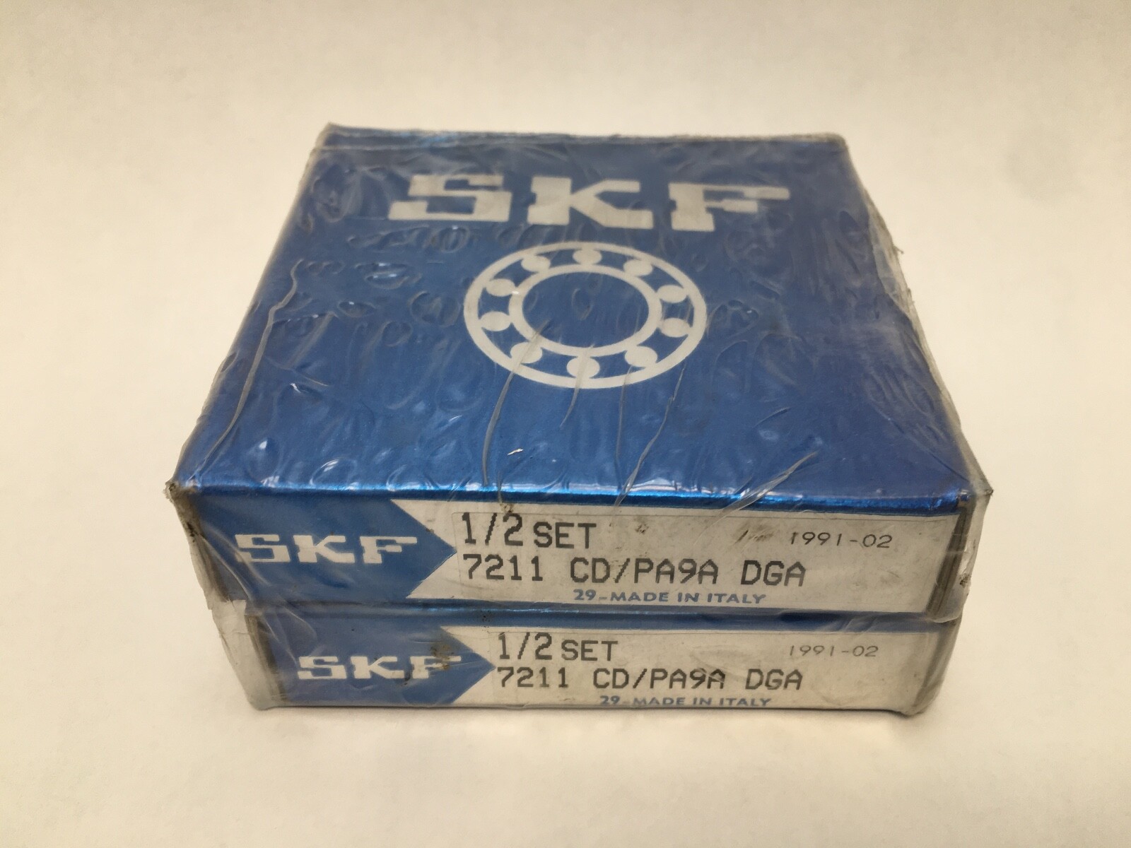 SKF 7211 CD/PA9ADGA Angular Contact Bearing Pair 55x100x21mm 15° ABEC9 2 Pcs