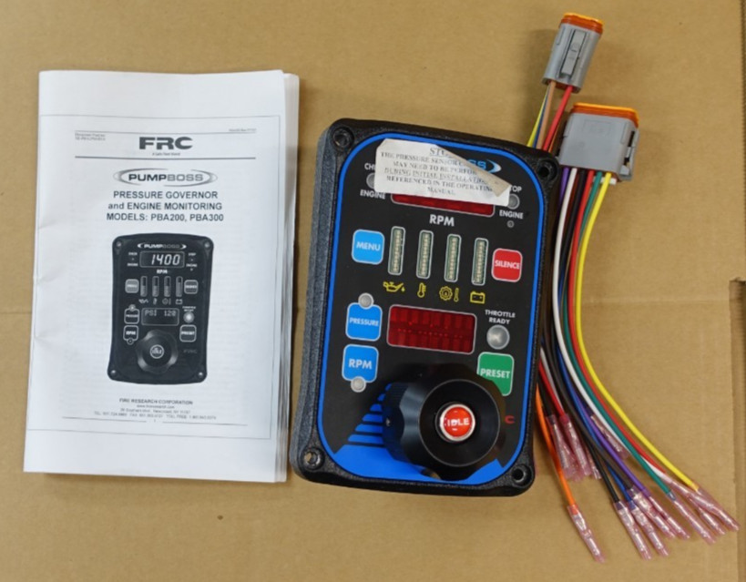 FRC PumpBoss Pressure Governor XE-PB A200-DOA Fire Truck Pump Control