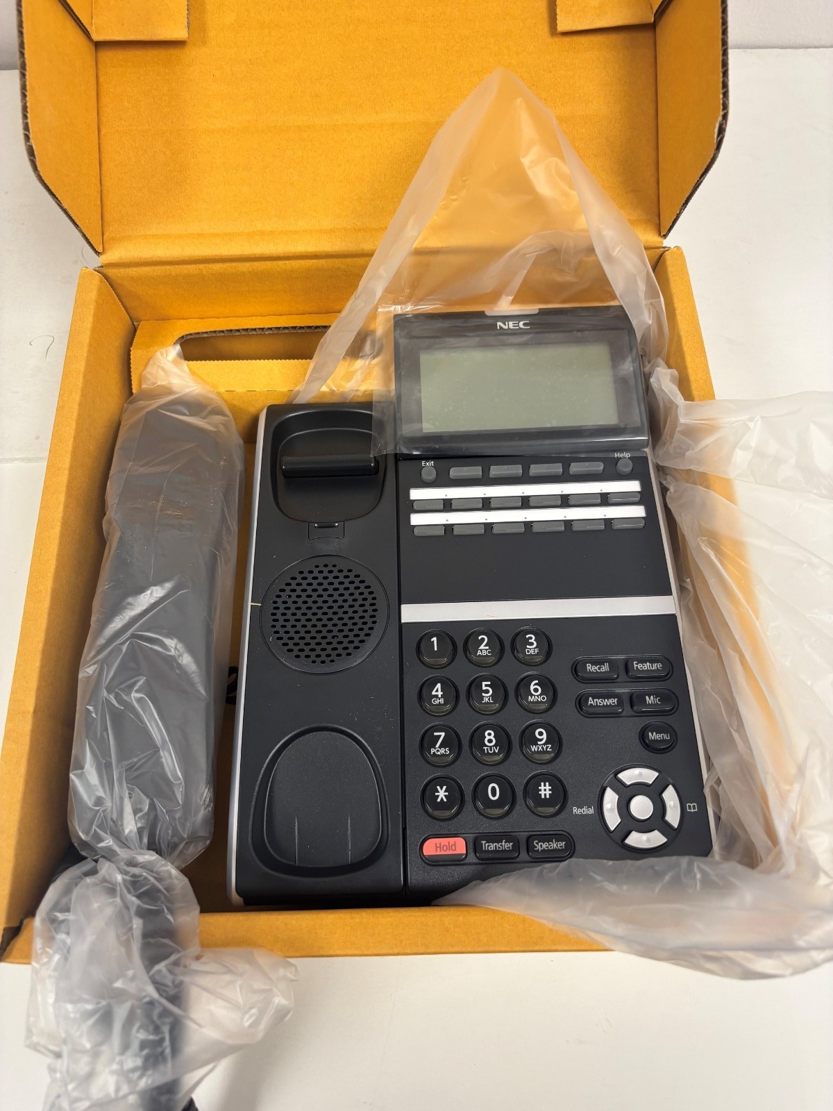 NEW NEC ITZ-12D-3(BK) # 660002 DT800 Series IP Phone NEW NEC ITZ-12D-3(BK) # 660002 DT800 Series IP Phone