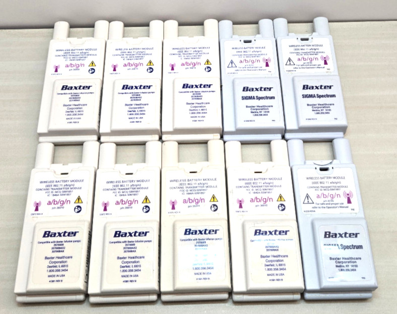 Baxter Sigma Spectrum Battery A/B/G/N - New Insert Baxter Sigma Spectrum Battery A/B/G/N - New Insert