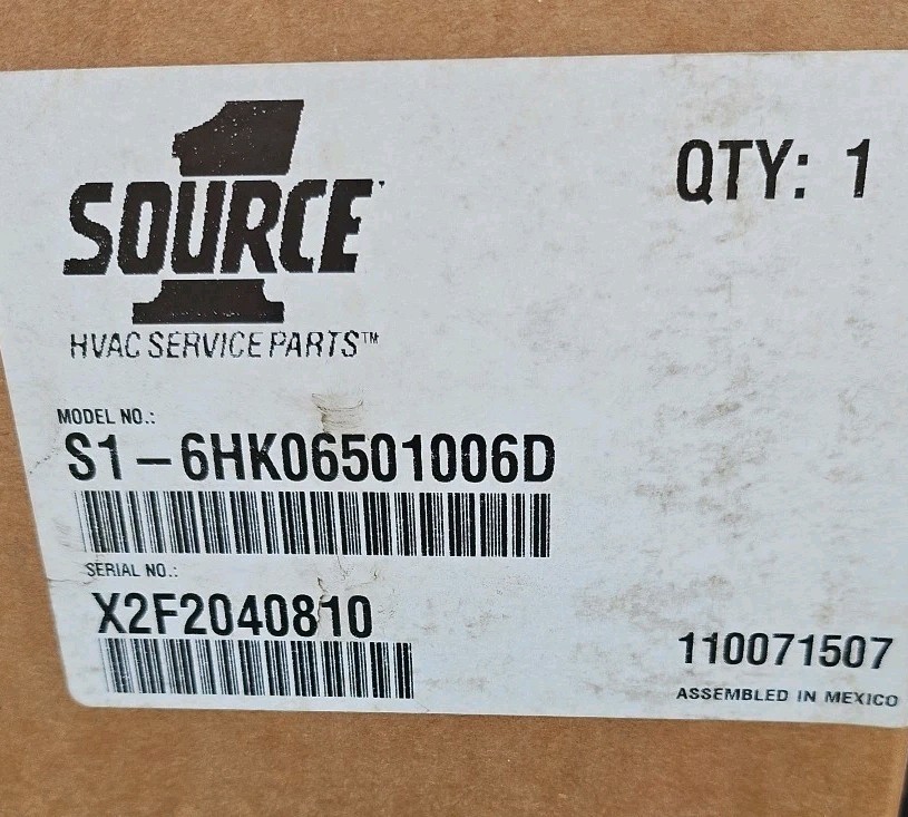 Source 1 Electric Heat Kit - without Breaker - S1-6HK06501006D 