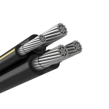 100' Dyke 2-2-2-4 Aluminum URD Underground Direct Burial Cable (115 Amp) 600V picture