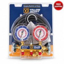 Yellow Jacket 42044 Heat Pump Manifold with 60 inch Plus II Hoses picture