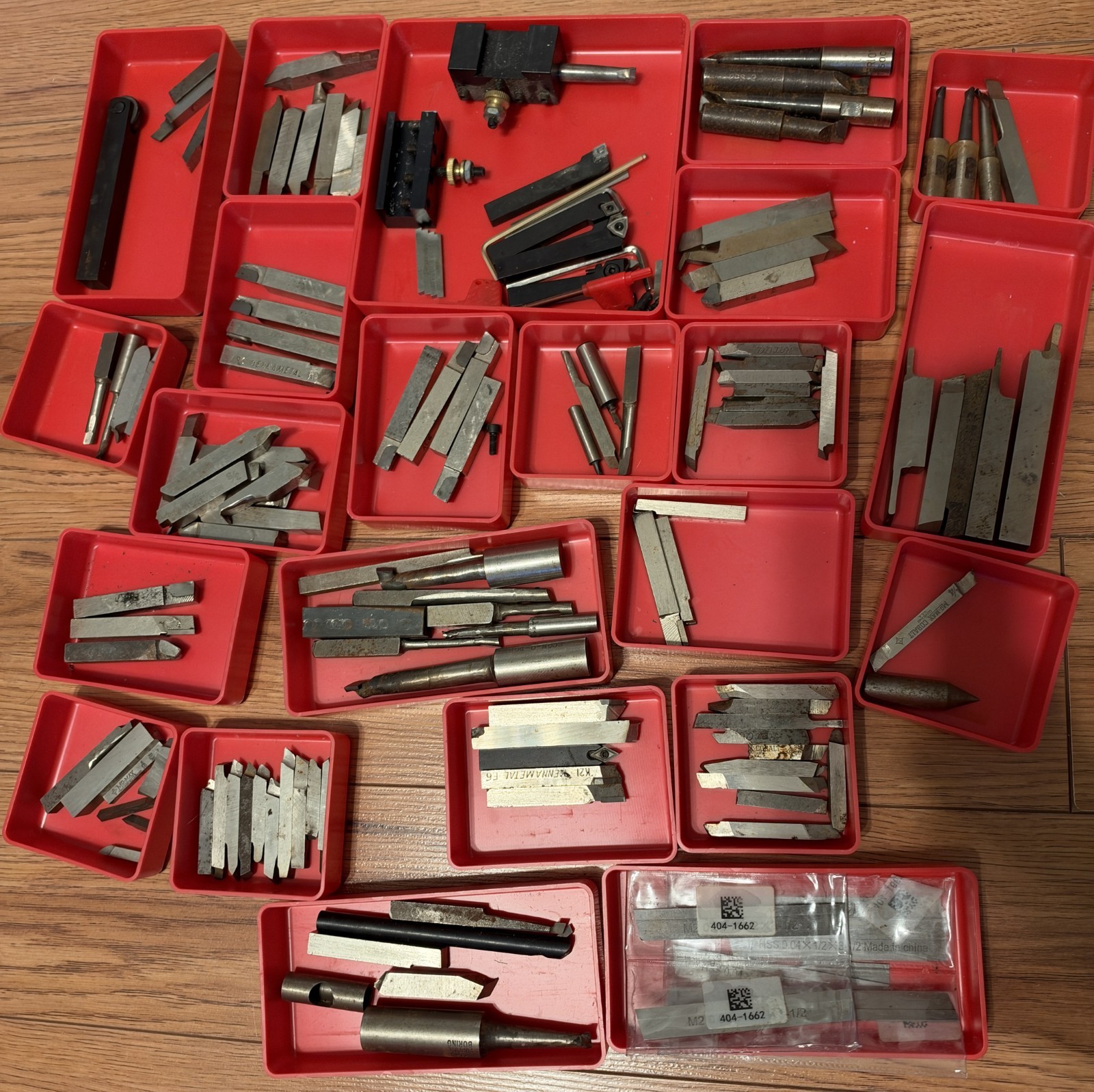 Large Lot of Lathe Tools, Mini Lathe - Some New Most Nice