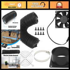 Smoke Ventilation Kit with 4000RPM Fan & Flexible Ducting for 3D Printers & Lase picture