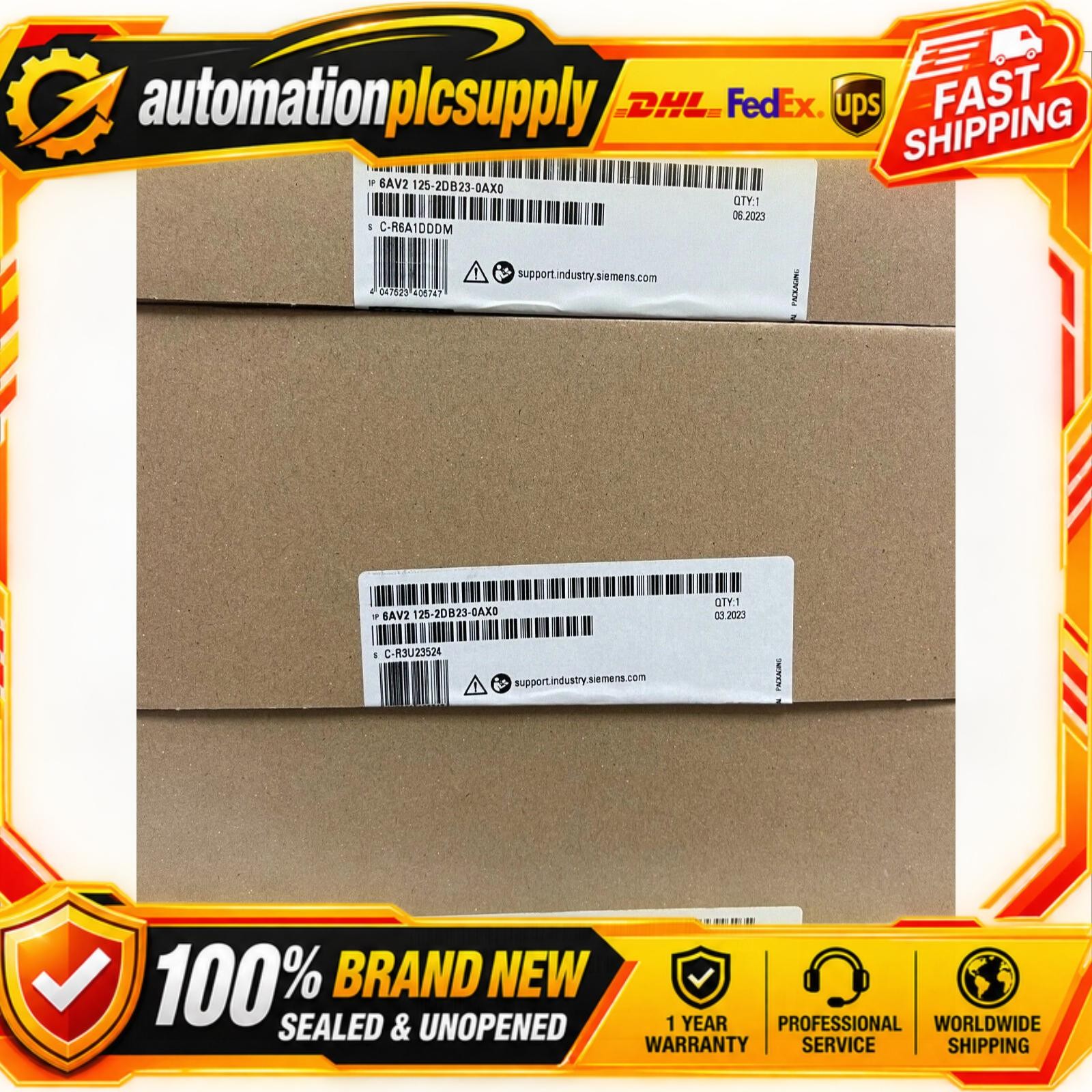 NEW 6AV2125-2DB23-0AX0 SIEMENS HMI KTP400F 6AV2 125-2DB23-0AX0 1YEAR WARRANTY~