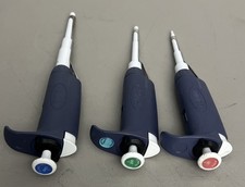 Set of 3 Rainin Pipet-Lite L20, L200, L1000 Pipette Pipetman Pipettor picture