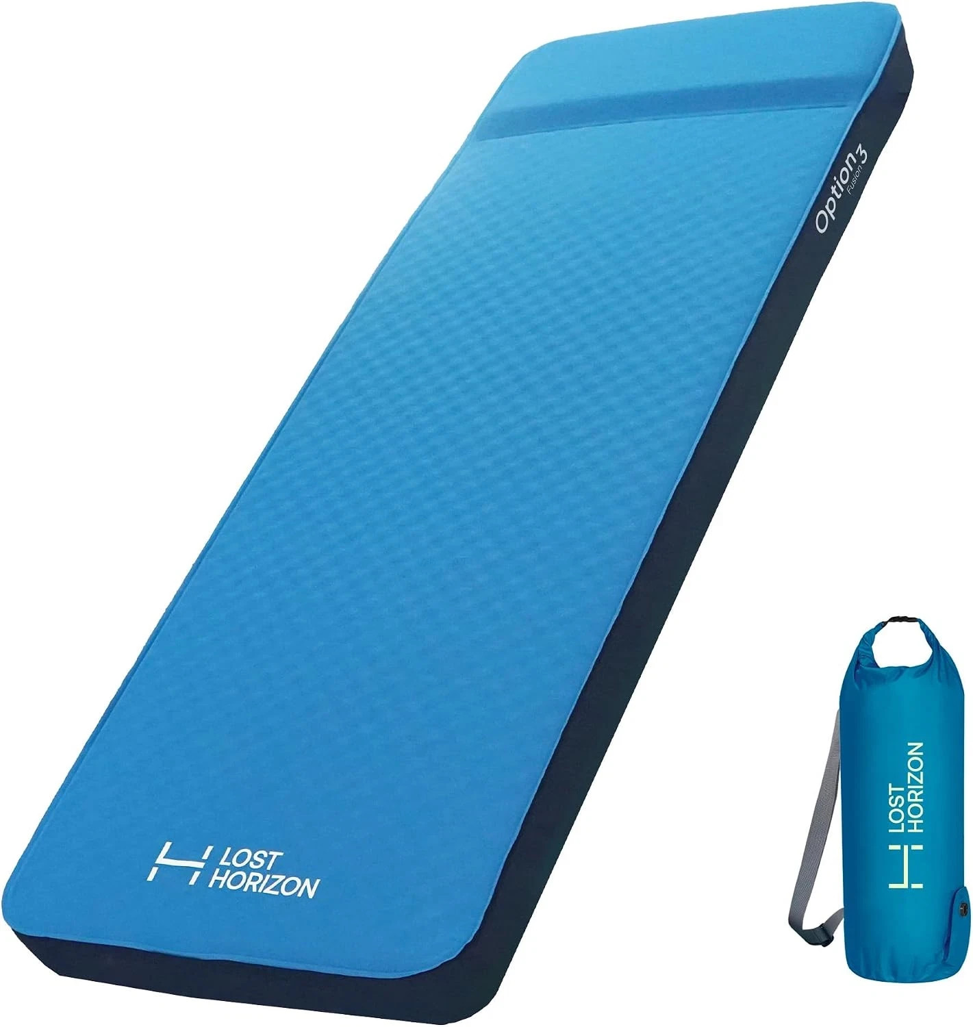 Lost Horizon Self-Inflating Foam Camping Mattress, option fusion 3
