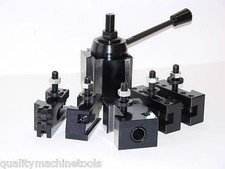 WEDGE TYPE QUICK CHANGE TOOLPOST SET AXA 251-111 TOOL POST,  picture
