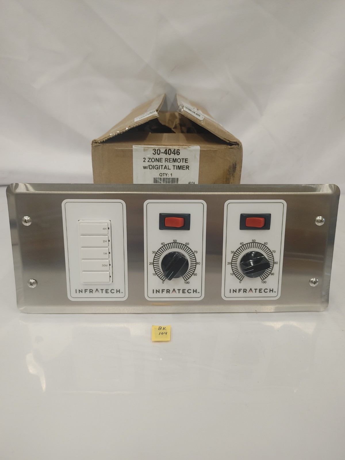 Infratech 30-4046 2-Zone Analog Control With Timer