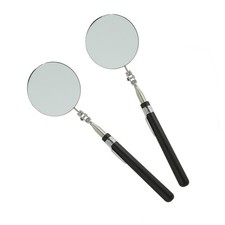 Round Telescopic Inspection Mirror, 85mm Area, Checking Diameter, Black picture