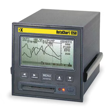 Monarch Dc1250 U01 Paperless Recorder, Power 100 To 240 Vac