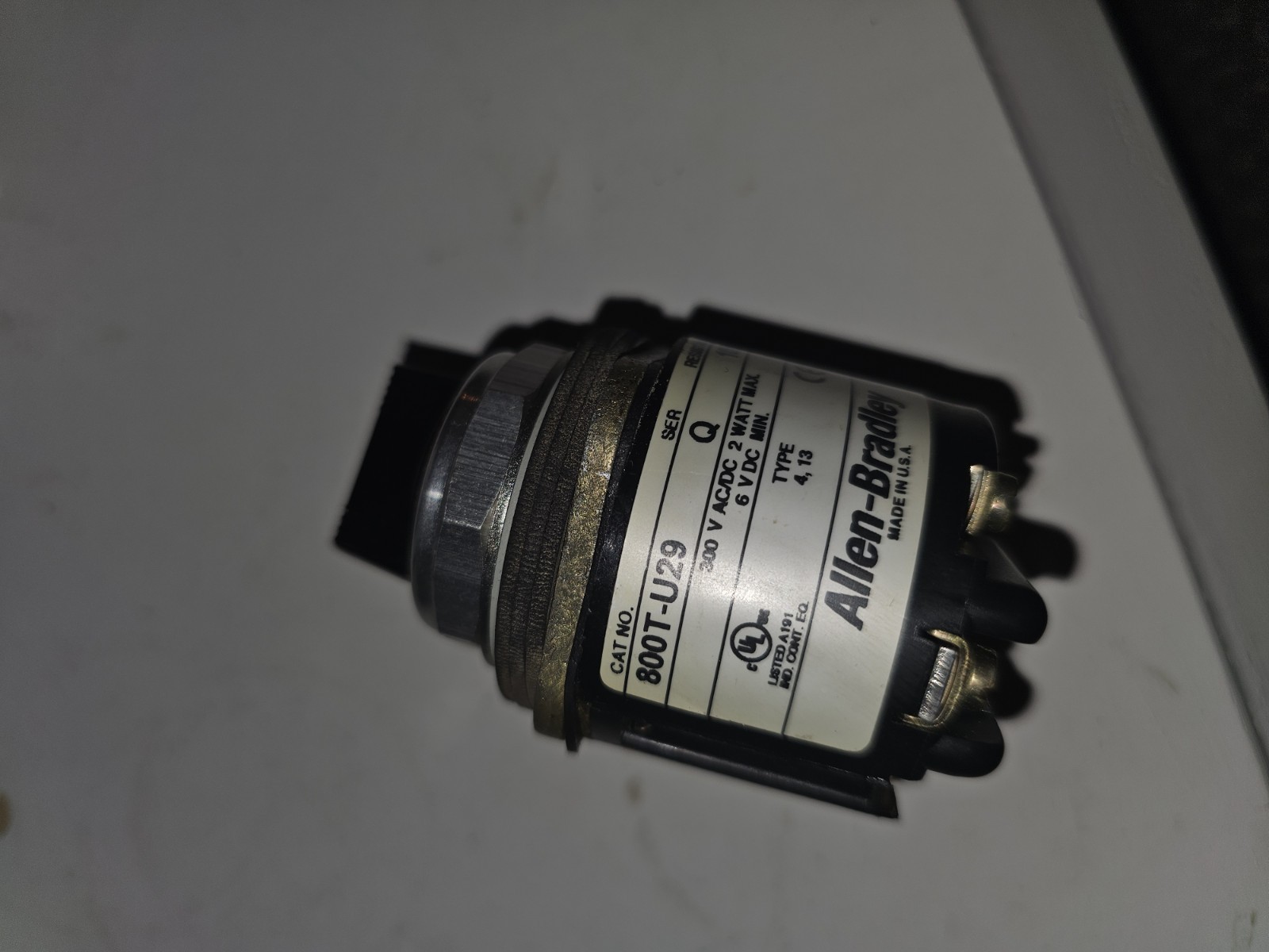 Allen Bradley 800T-U29 Potentiometer 800TU29 Series Q