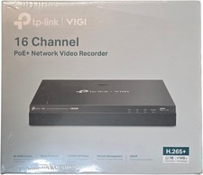 TP-Link VIGI 16 Channel PoE+ Network Video Recorder w/4TB NVR2016H-16MP-4TB picture