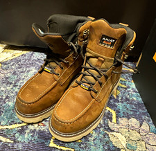 Ariat Rebar Composite Toe Waterproof Work Boots Men's 9.5 Medium (M) picture